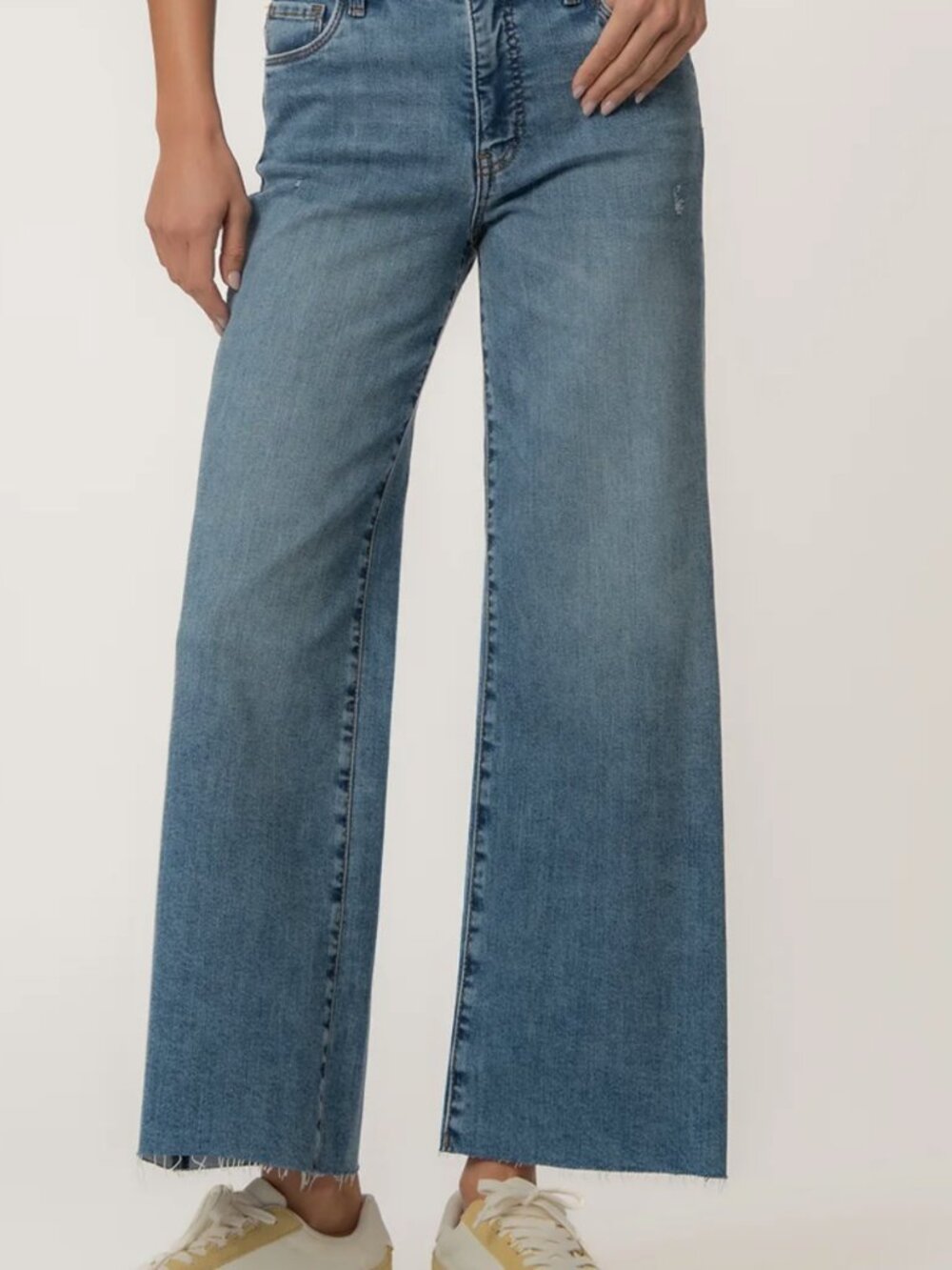 KUT from the Kloth Meg High Rise Wide Leg Jeans